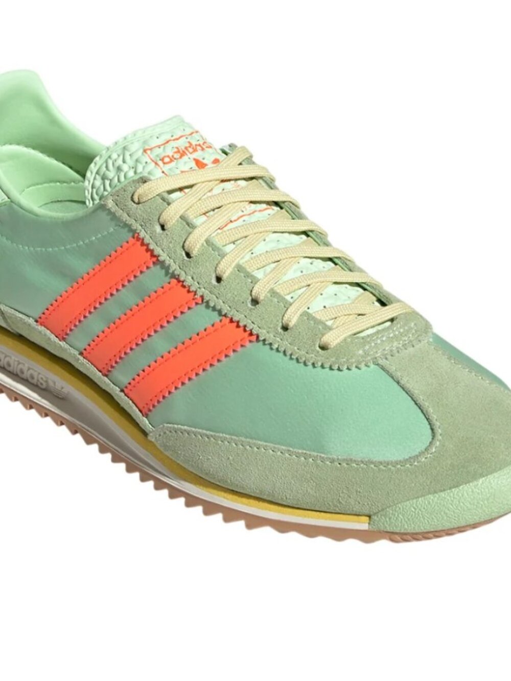 NIB Adidas SL 72 OG Lace Up Mint Green Sneakers Women's Size 10 - Picture 3 of 9